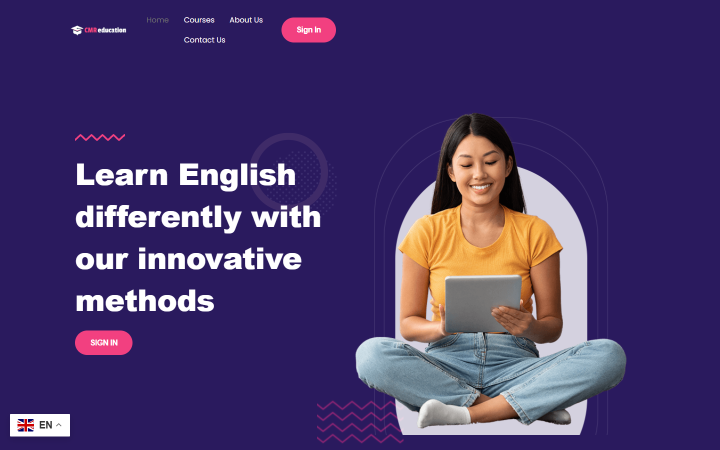 Education Platform Website Optimisation